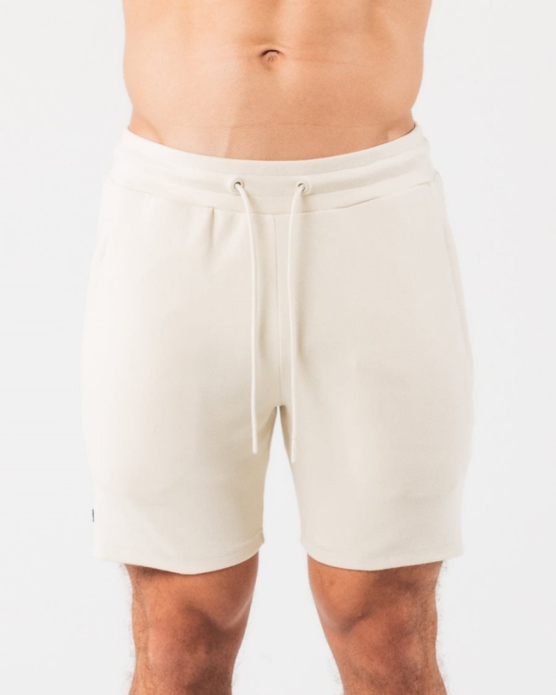 Alphalete Identity Kort 6” Shorts Herre Sea Shell | IQCBLM-548