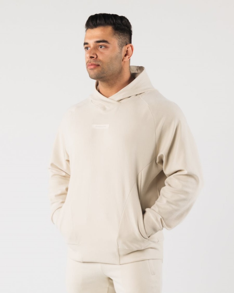 Alphalete Identity Pro Hoodie Hettegenser Herre Sea Shell | MTSHEJ-293