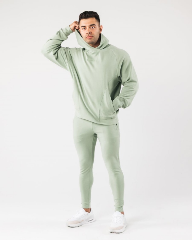 Alphalete Identity Pro Hoodie Hettegenser Herre Sage | LVUIBT-671