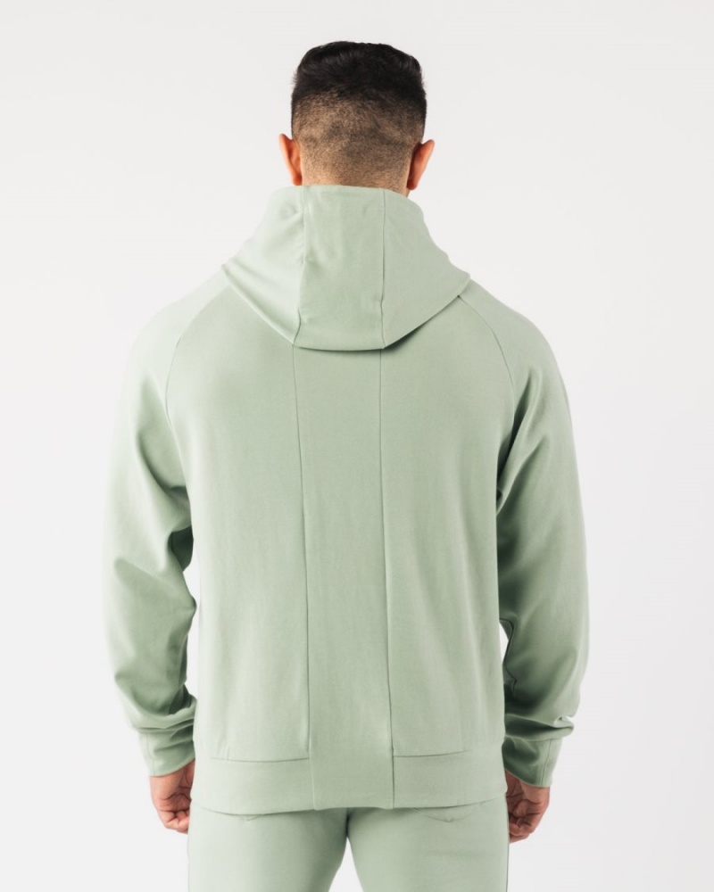 Alphalete Identity Pro Hoodie Hettegenser Herre Sage | LVUIBT-671