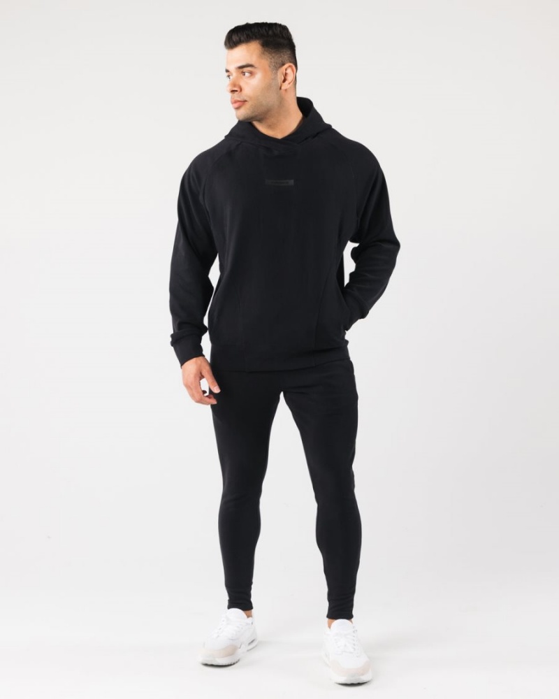 Alphalete Identity Pro Hoodie Hettegenser Herre Svarte | HASGKJ-306