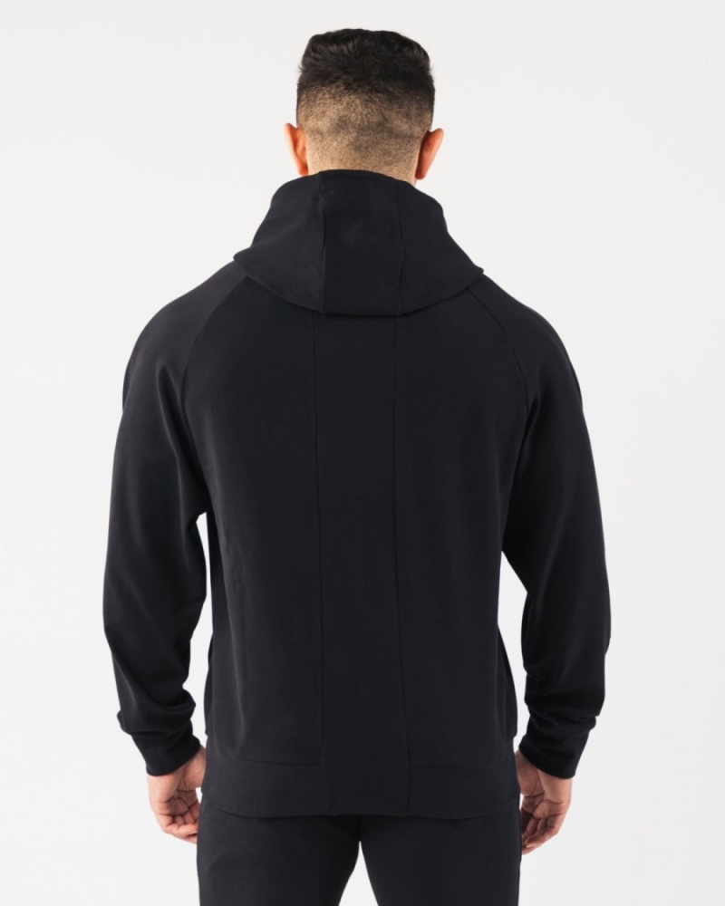 Alphalete Identity Pro Hoodie Hettegenser Herre Svarte | HASGKJ-306