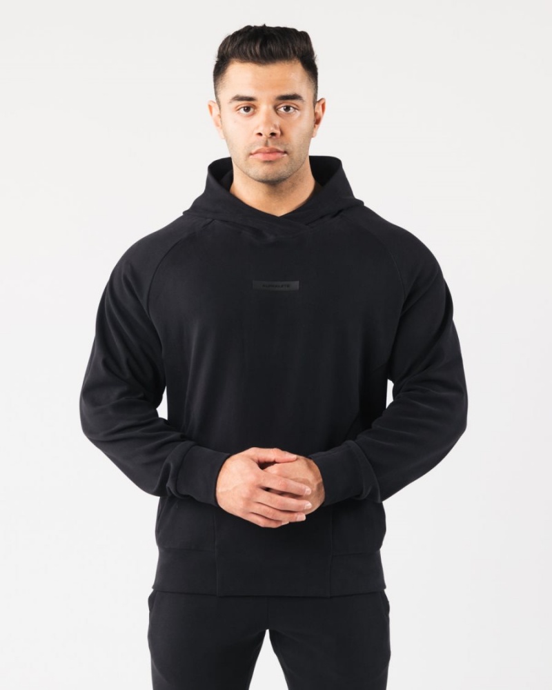 Alphalete Identity Pro Hoodie Hettegenser Herre Svarte | HASGKJ-306