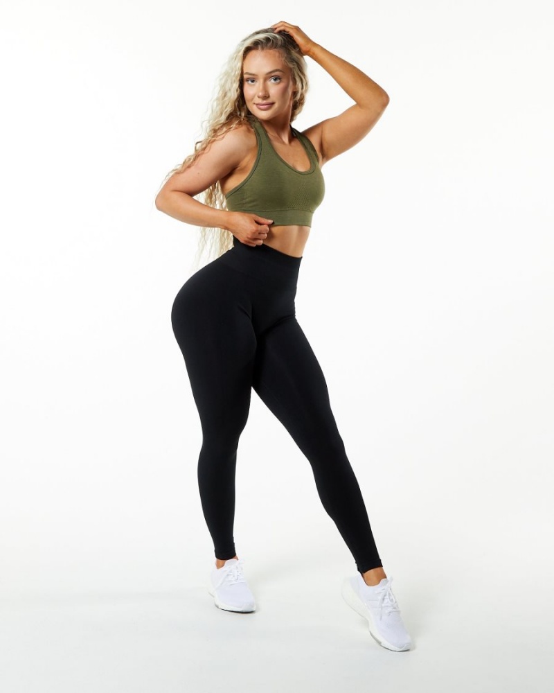 Alphalete Impact Bra Sports BH Dame Aspen | KZWQPV-321