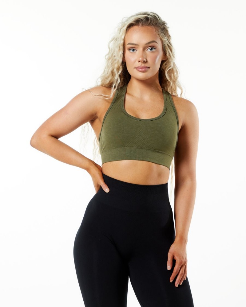 Alphalete Impact Bra Sports BH Dame Aspen | KZWQPV-321