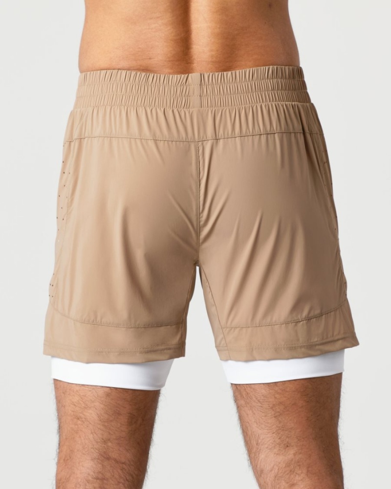 Alphalete Infinity Speed Kort 5.5" Shorts Herre Chai | LFISHE-847