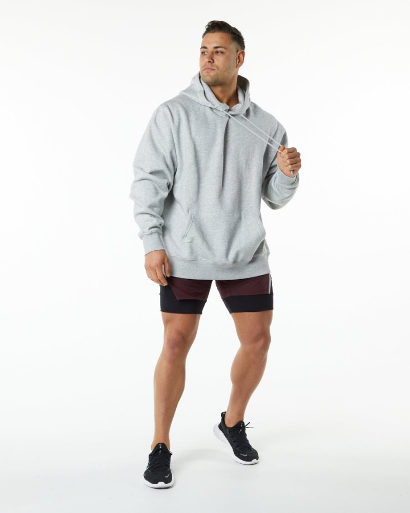 Alphalete Infinity Speed Kort 5.5" Shorts Herre Burgunder | NAVYMW-704