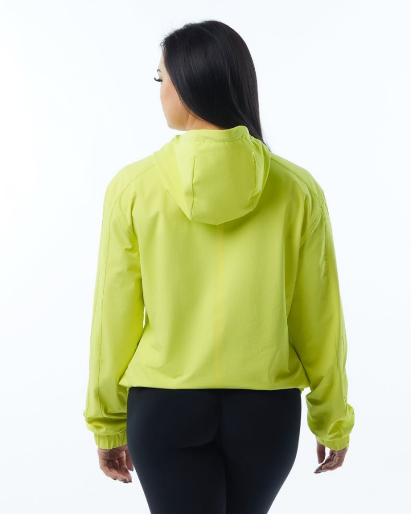 Alphalete Infinity Tech Jacket Jakker Dame Citrus Slice | VNBTEK-249