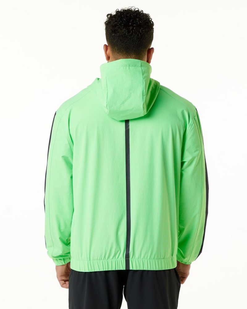 Alphalete Infinity Tech Jacket Jakker Herre Grønn | JWTBFC-715