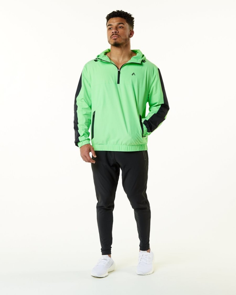 Alphalete Infinity Tech Jacket Jakker Herre Grønn | JWTBFC-715