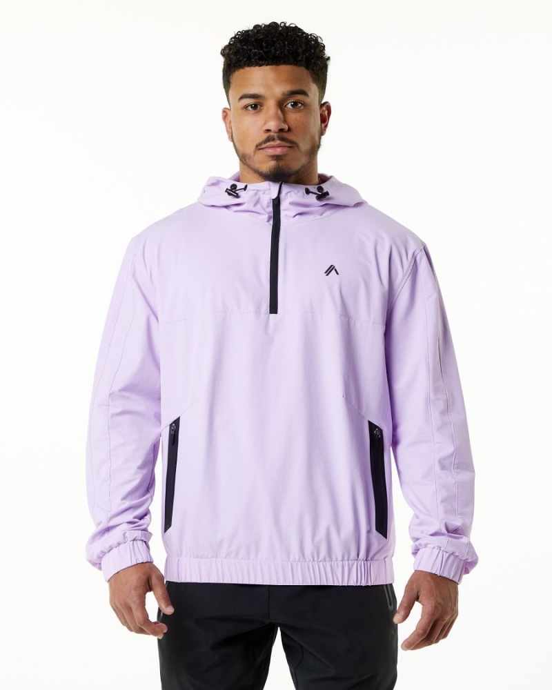 Alphalete Infinity Tech Jacket Jakker Herre Lavendel | WNPUDK-815