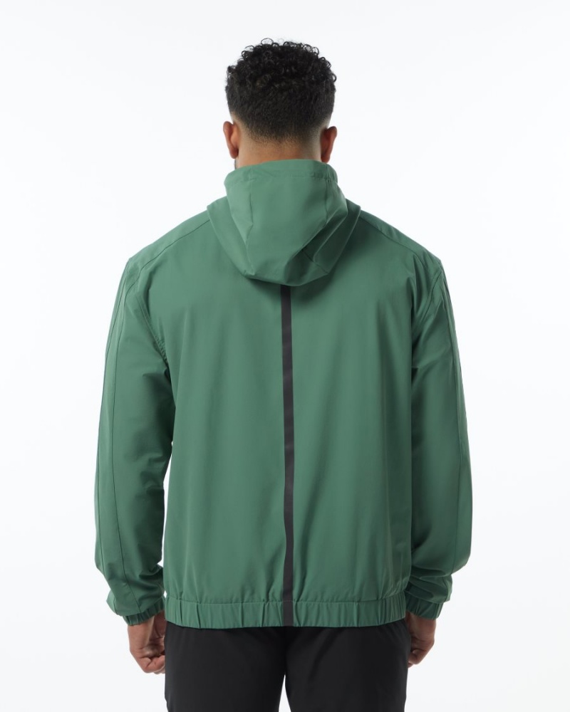 Alphalete Infinity Tech Jacket Jakker Herre Grønn | HMEIPC-173