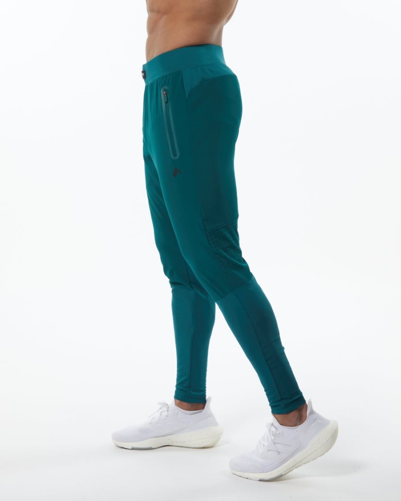 Alphalete Infinity Tech Pant Joggebukser Herre Velvet Teal | DXBTHJ-182