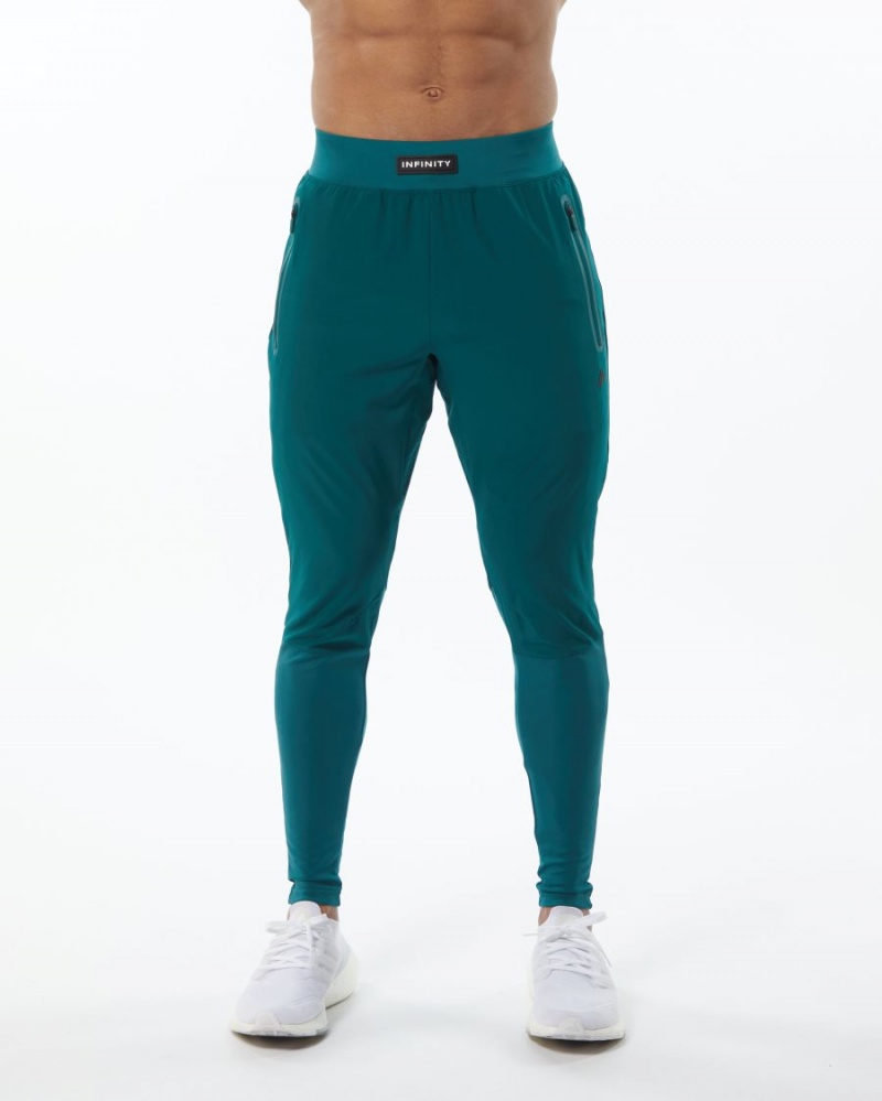 Alphalete Infinity Tech Pant Joggebukser Herre Velvet Teal | DXBTHJ-182