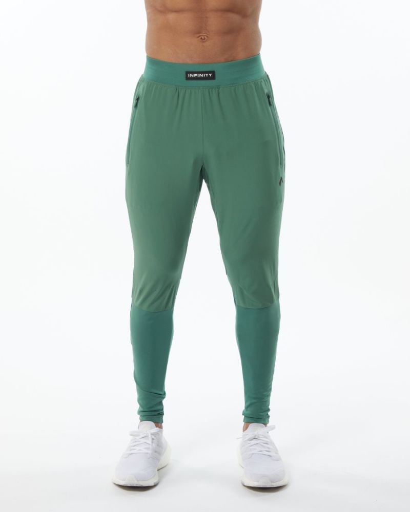 Alphalete Infinity Tech Pant Joggebukser Herre Grønn | GRCWAJ-251