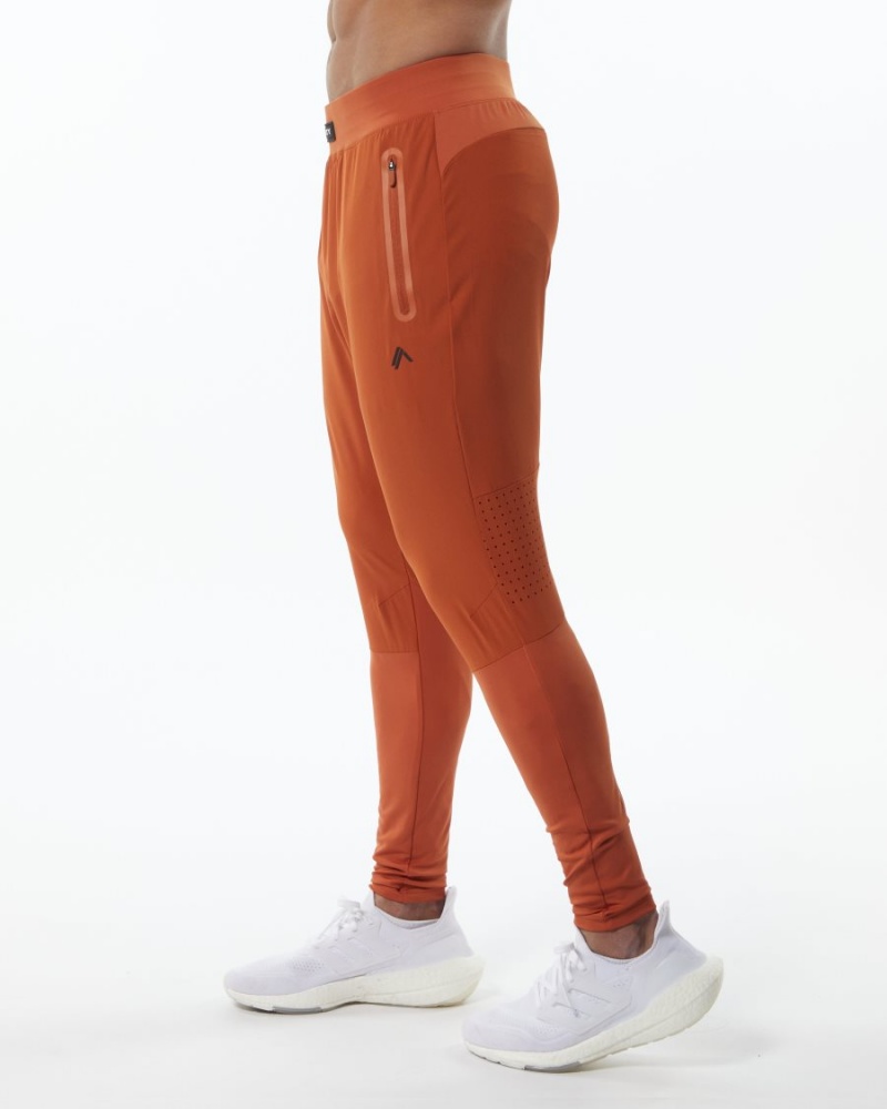 Alphalete Infinity Tech Pant Joggebukser Herre Sour Tangerine | DWRVMZ-492