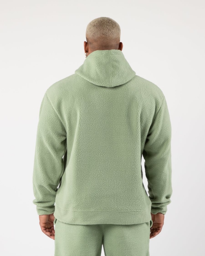 Alphalete King Hoodie Hettegenser Herre Sage | MDCITW-562