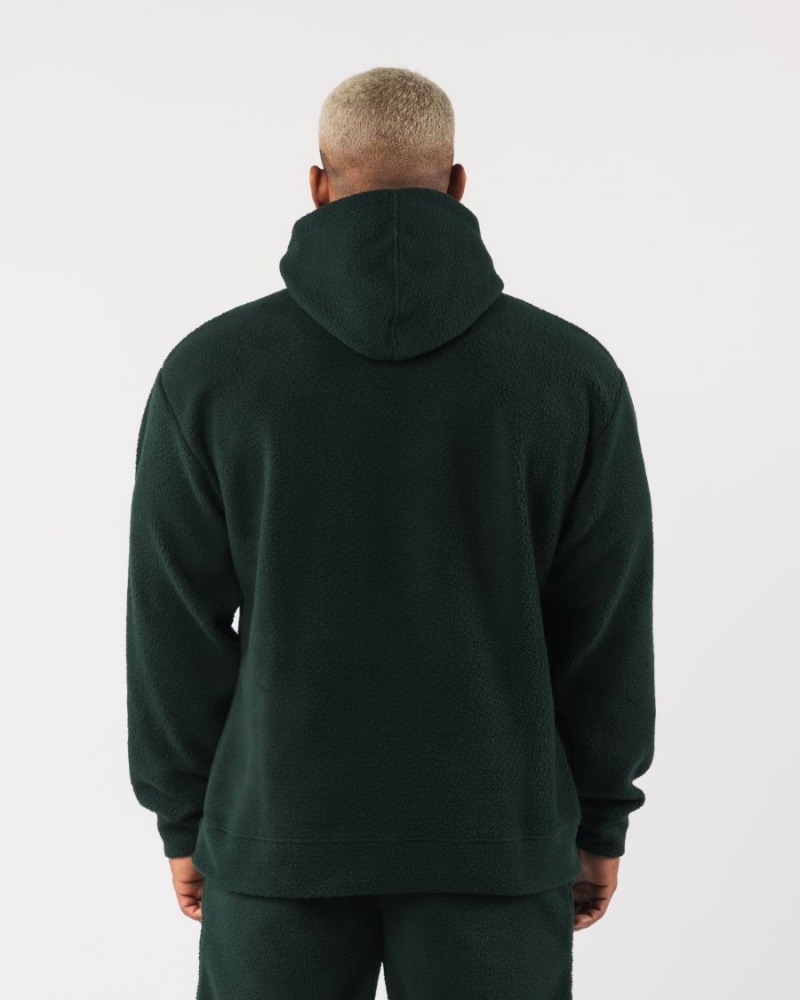 Alphalete King Hoodie Hettegenser Herre Evergreen | XPLFAJ-406