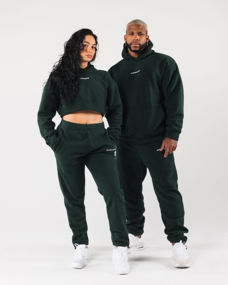 Alphalete King Jogger Joggebukser Herre Evergreen | SQJZBD-734