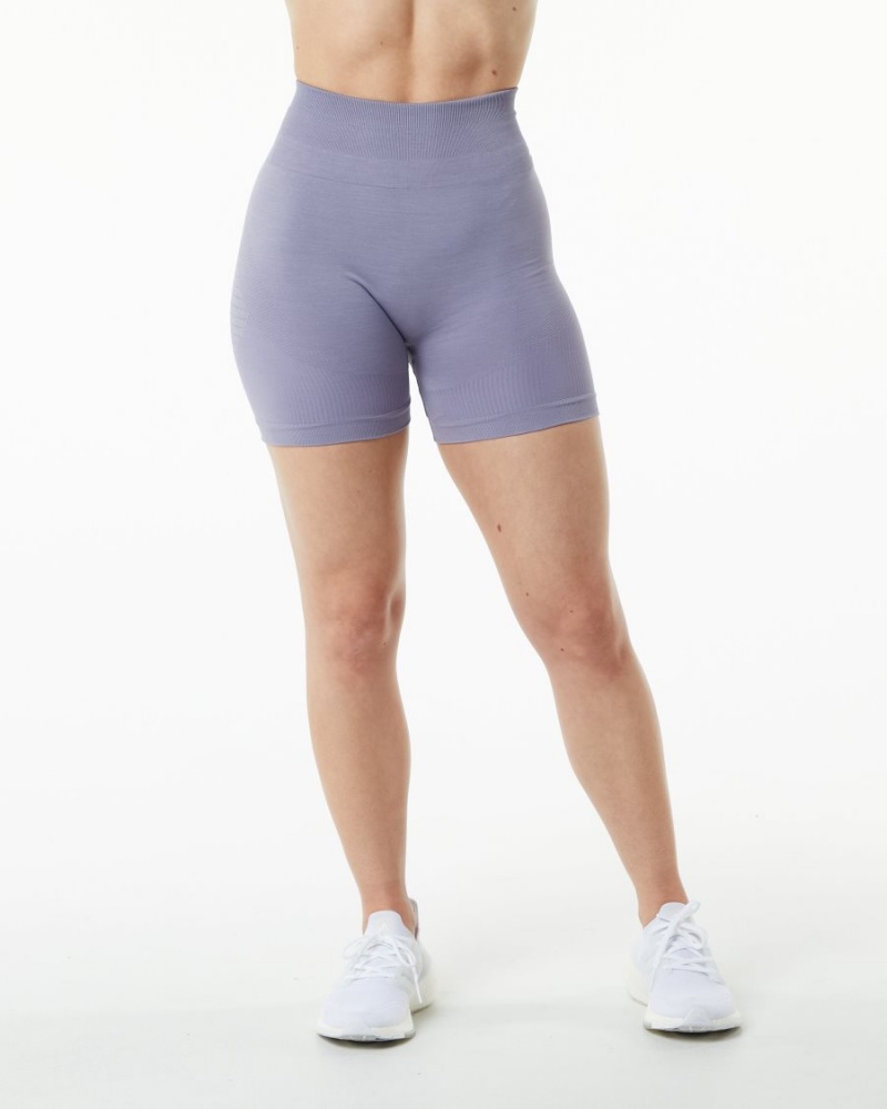 Alphalete Ozone Kort 5.5" Shorts Dame Lavendel | TELKNG-269