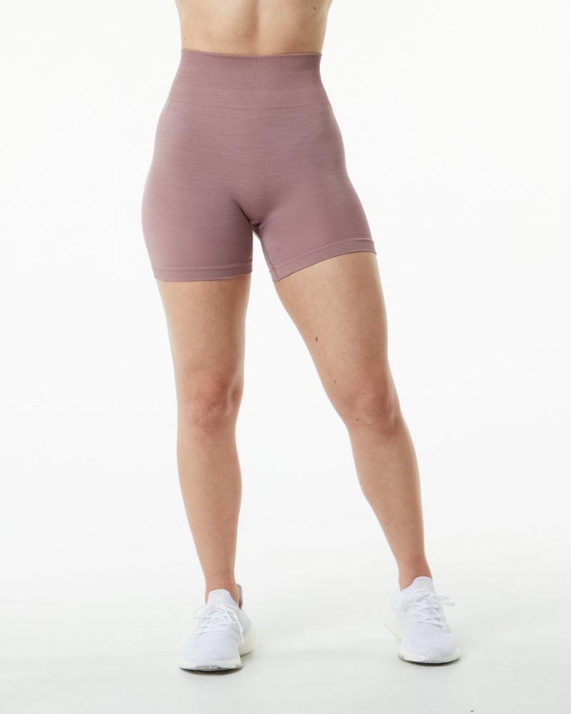 Alphalete Ozone Kort 5.5" Shorts Dame Mauve | AHIUTL-408