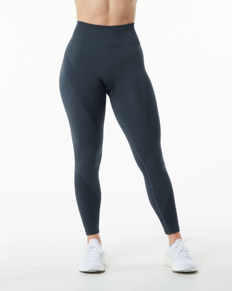 Alphalete Ozone Legging Leggings Dame Carbon | EVIZWX-678