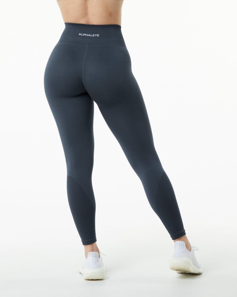 Alphalete Ozone Legging Leggings Dame Carbon | EVIZWX-678