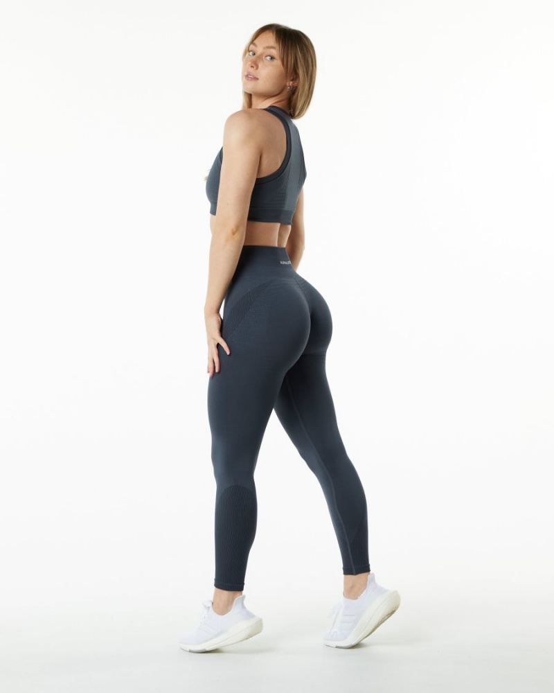 Alphalete Ozone Legging Leggings Dame Carbon | EVIZWX-678