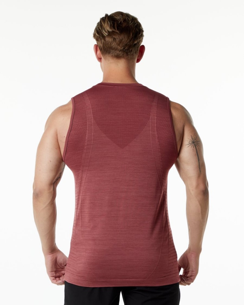 Alphalete Ozone Tank Singlet Herre Gingerbread | KZSWEF-920