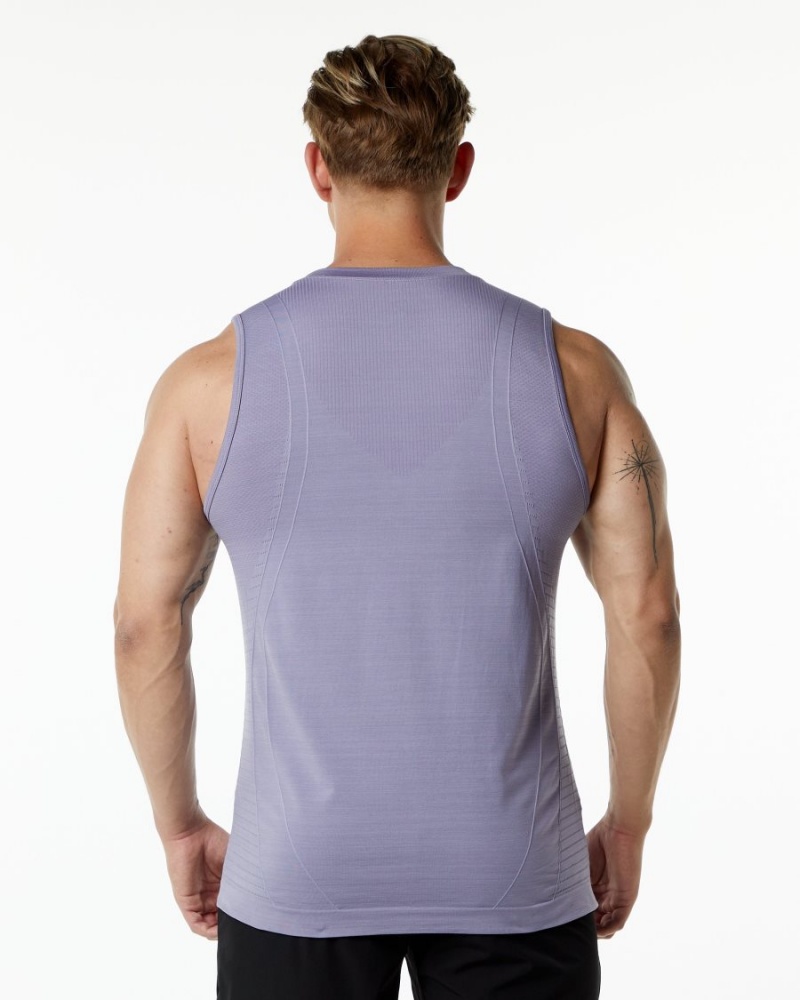 Alphalete Ozone Tank Singlet Herre Lavendel | QBTXCZ-937