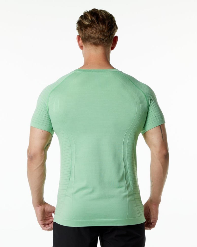 Alphalete Ozone Tee Skjorte Herre Pistachio | FDWQEA-823