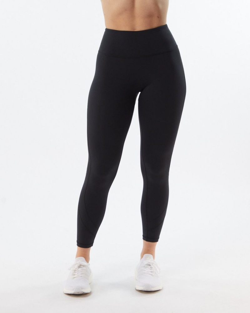 Alphalete Pulse Surge Legging Leggings Dame Blackout | NLIZYV-901