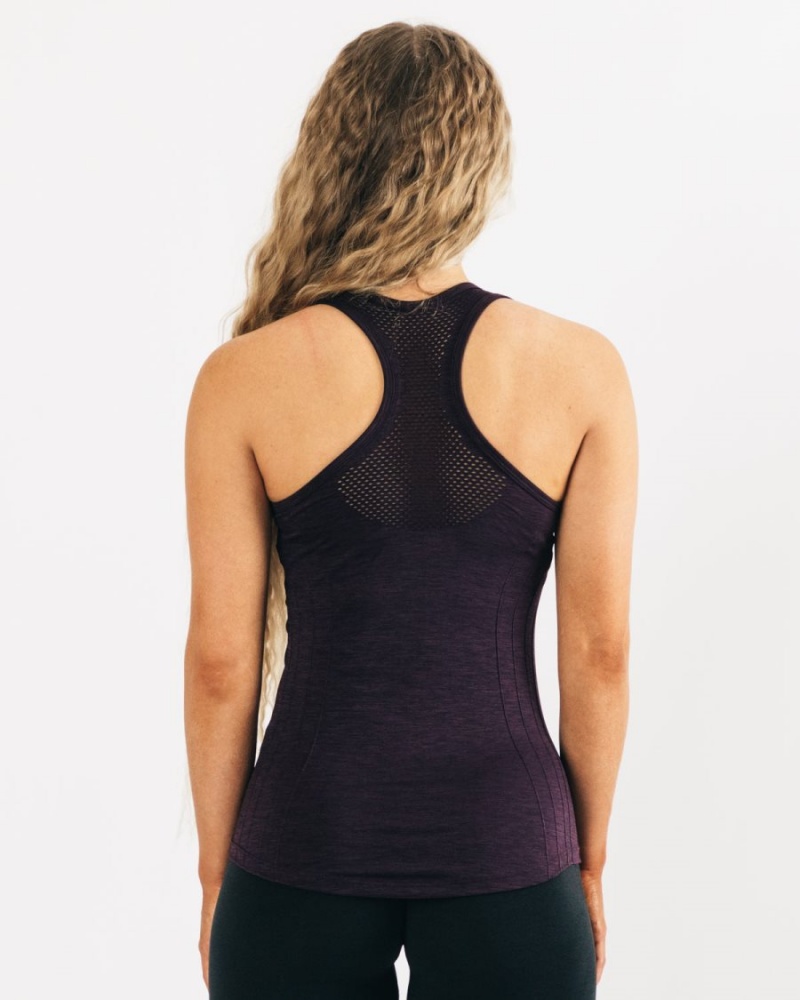 Alphalete Seamless Tank Tank Top Dame Twilight | ZQHOMB-931