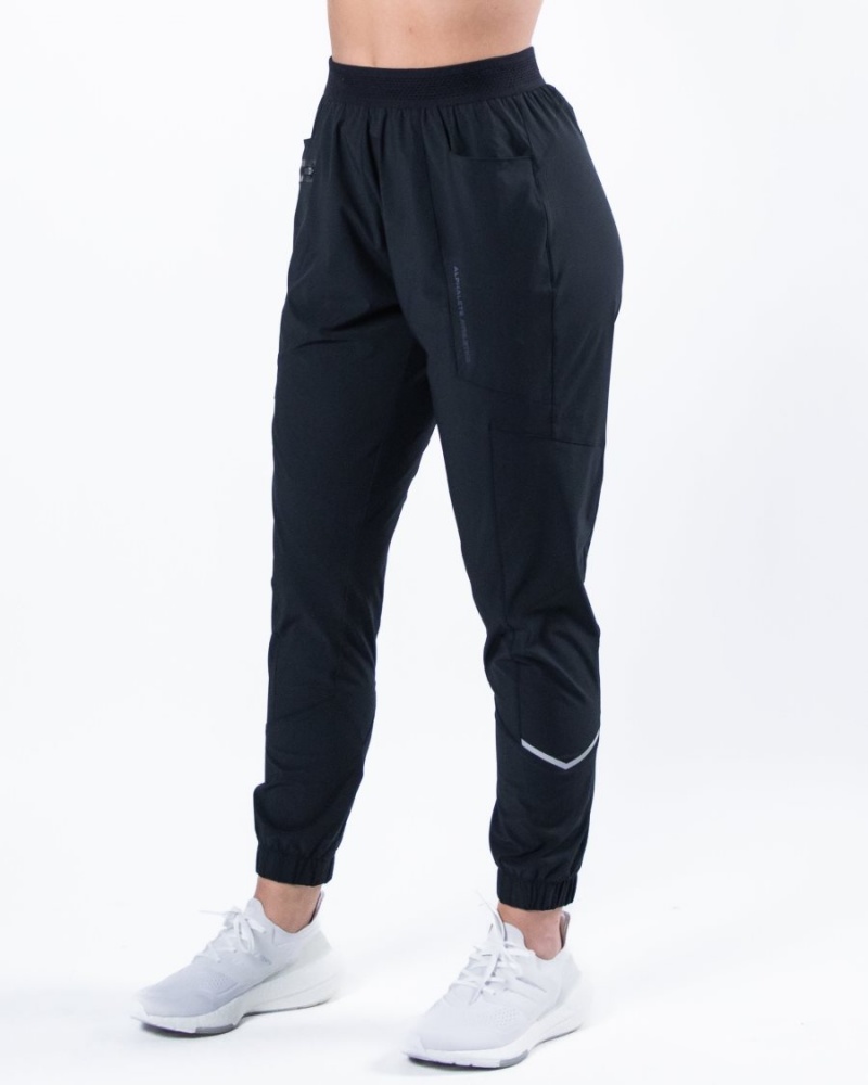 Alphalete Studio Pant Joggebukser Dame Svarte | YJDGQO-275