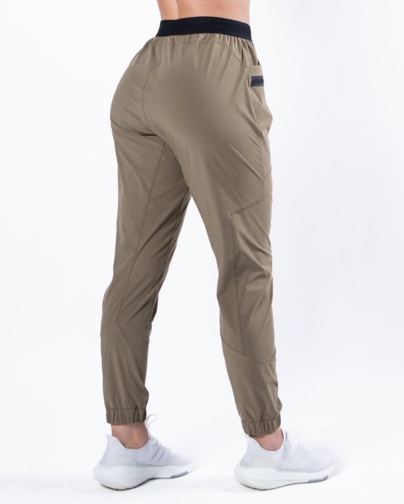 Alphalete Studio Pant Joggebukser Dame Taupe | DIMZWX-982