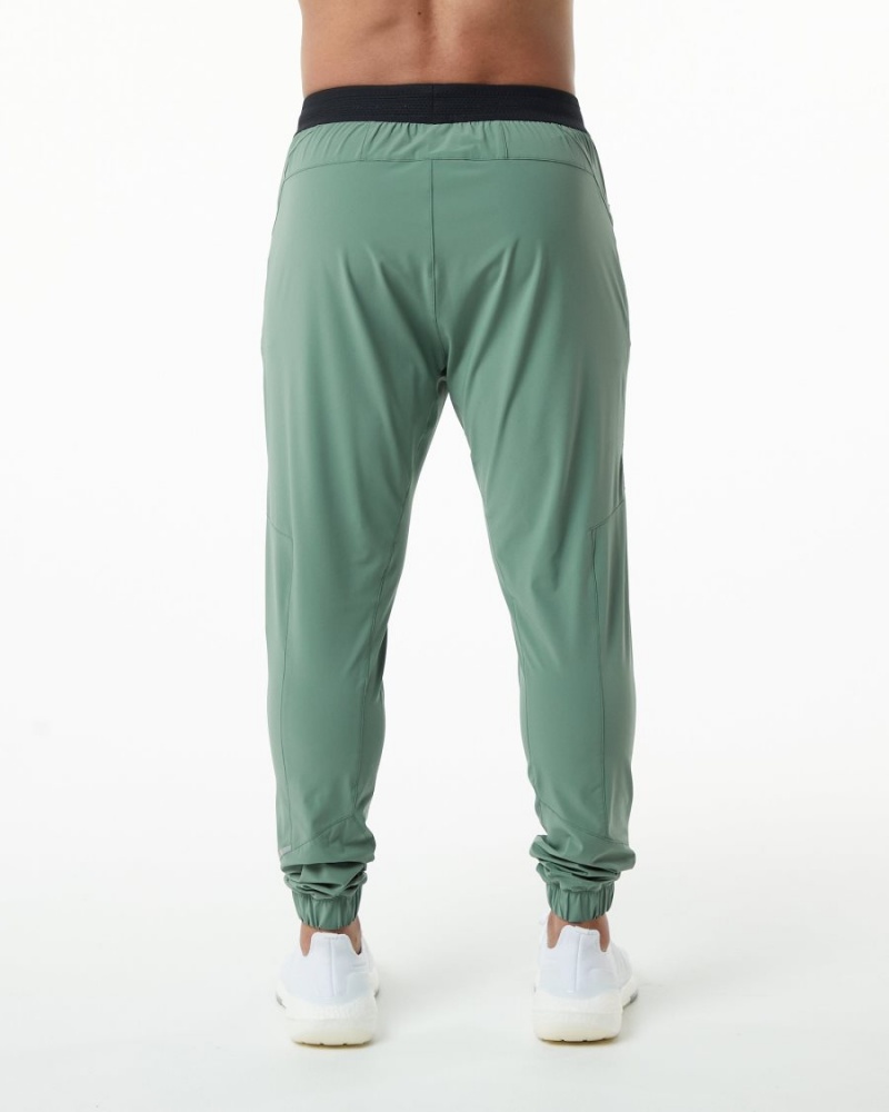 Alphalete Studio Pant Joggebukser Herre Grønn | CIBXJE-150