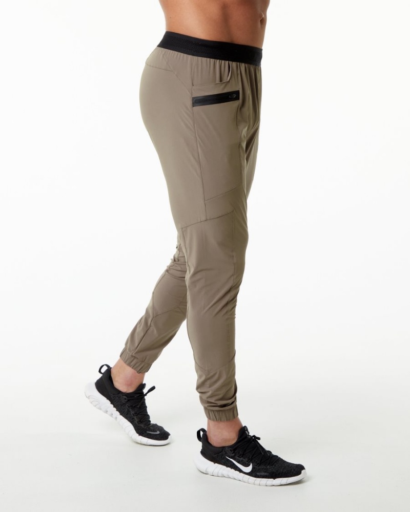 Alphalete Studio Pant Joggebukser Herre Mocha | BFHSRM-652