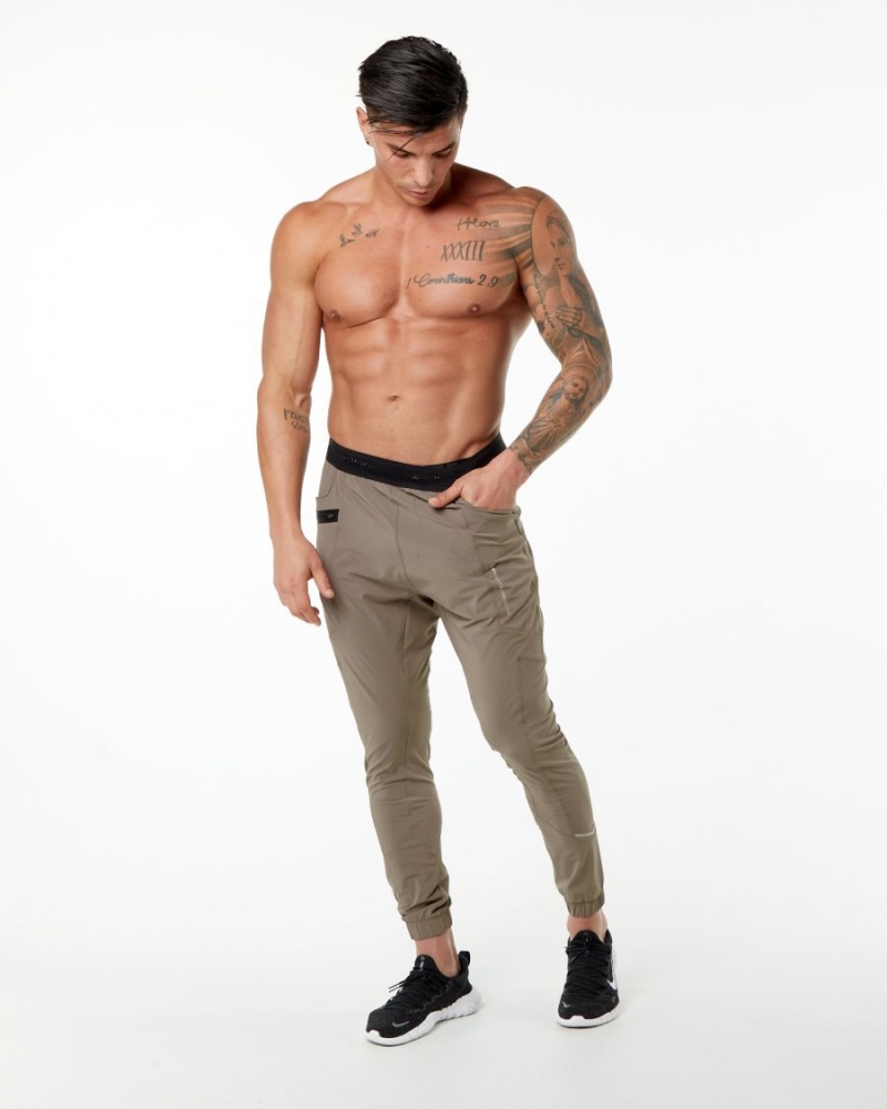 Alphalete Studio Pant Joggebukser Herre Mocha | BFHSRM-652