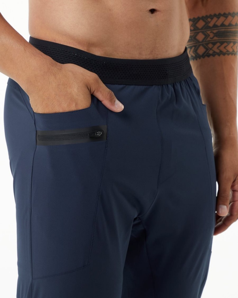 Alphalete Studio Pant Joggebukser Herre Marineblå | JXWKNG-740