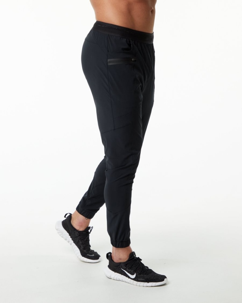 Alphalete Studio Pant Joggebukser Herre Svarte Sølv | ULGSBJ-879