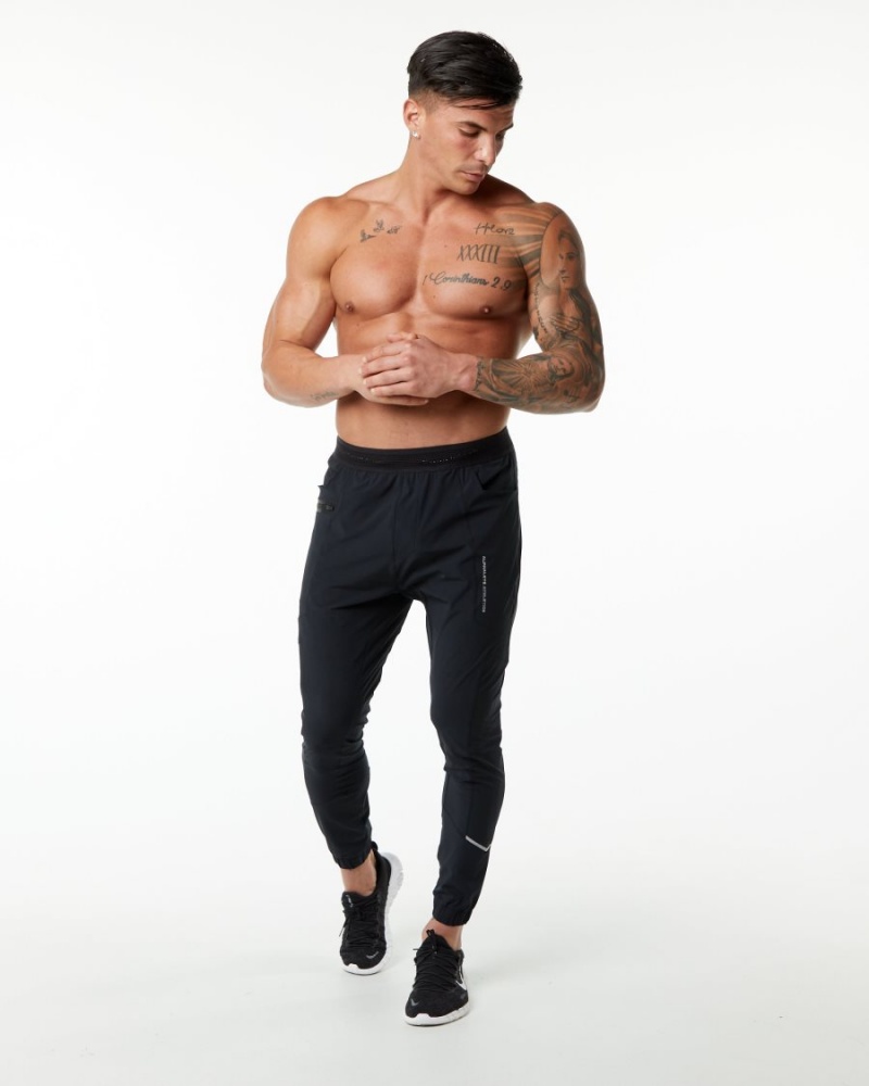 Alphalete Studio Pant Joggebukser Herre Svarte Sølv | ULGSBJ-879