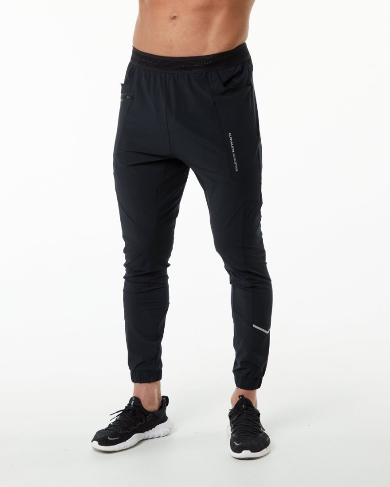 Alphalete Studio Pant Joggebukser Herre Svarte Sølv | ULGSBJ-879