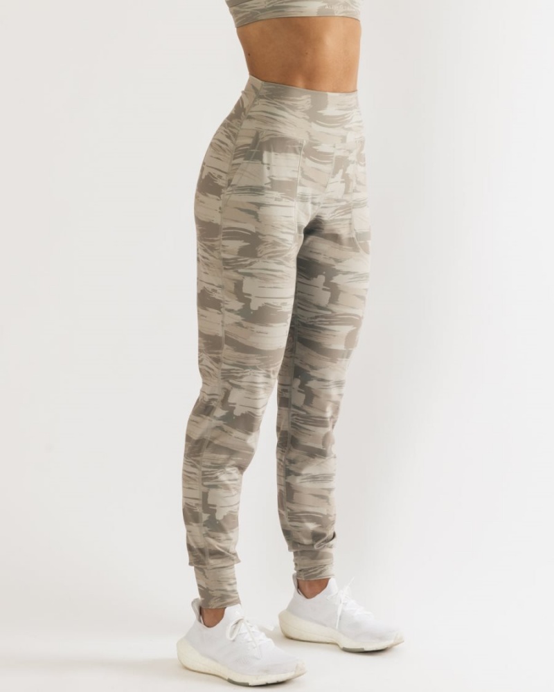 Alphalete Surface Expanse Jogger Joggebukser Dame Camouflage | EDMOPQ-170