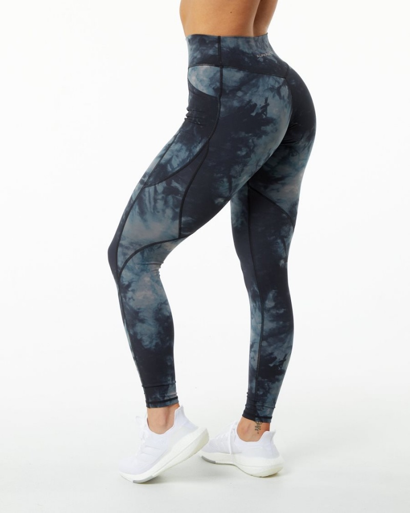 Alphalete Surface Pocket Legging 29" Leggings Dame Svarte | YOHSBJ-160