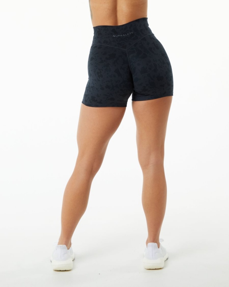 Alphalete Surface Power Kort 5" Shorts Dame Svarte | OSZWDP-592