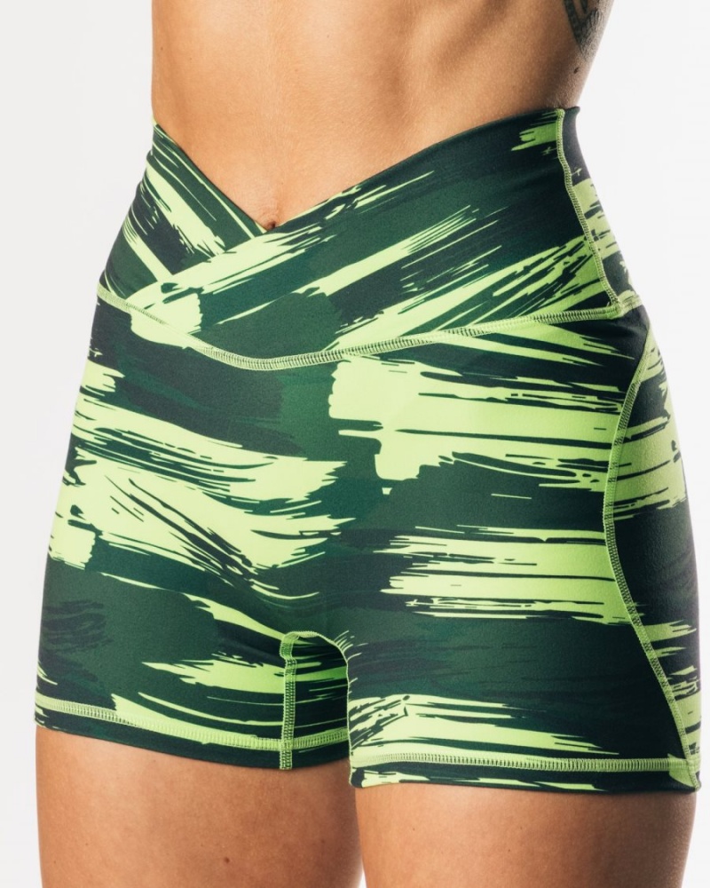 Alphalete Surface Power Kort 5" Shorts Dame Camouflage | MTVEGZ-856