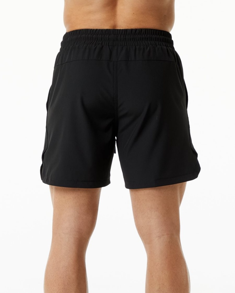 Alphalete Swim Trunk 5.5" Boardshorts Herre Svarte | FDNTOZ-210