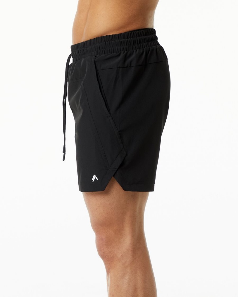 Alphalete Swim Trunk 5.5" Boardshorts Herre Svarte | FDNTOZ-210