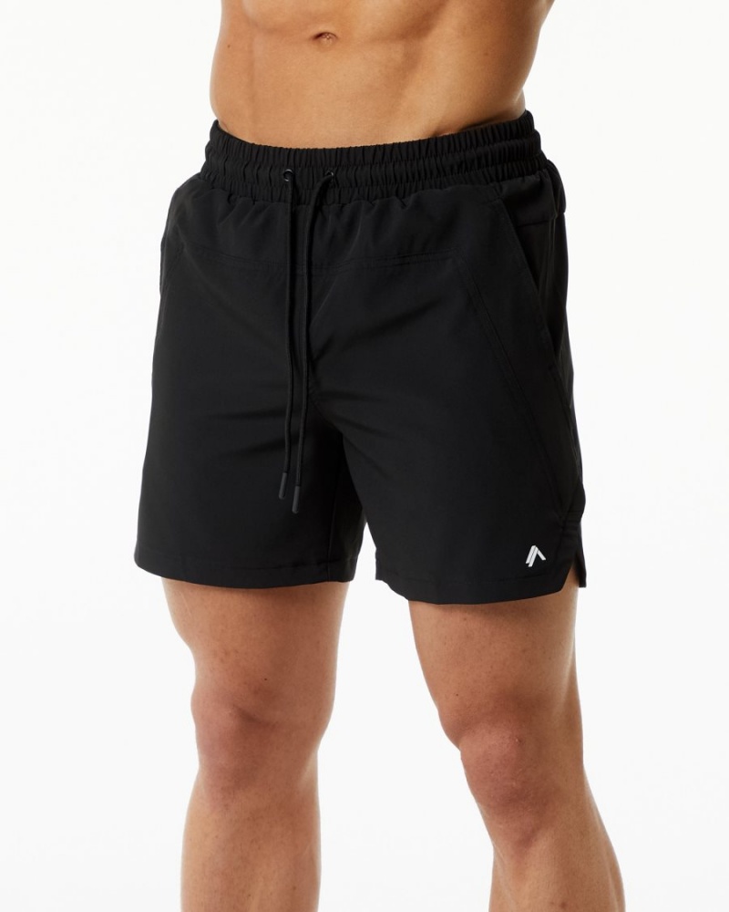 Alphalete Swim Trunk 5.5" Boardshorts Herre Svarte | FDNTOZ-210