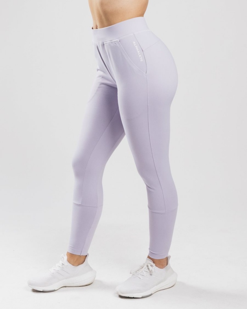 Alphalete Trace Jogger Joggebukser Dame Lilac Haze | BMHTGN-816